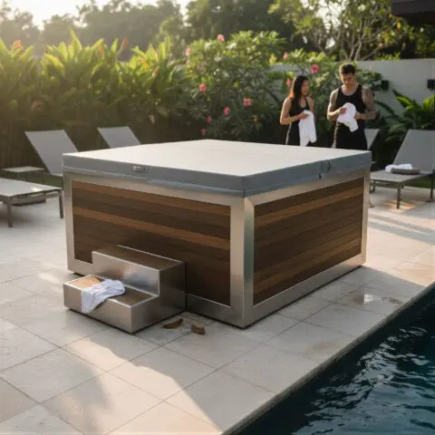 2 Person Cold/Hot Plunge Pool with Chiller/Heater