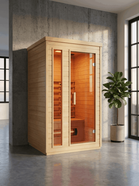 1-Person Compact Infrared Sauna