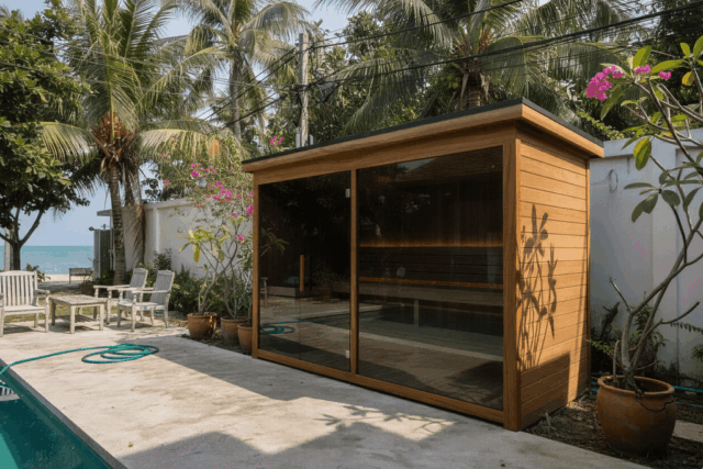 RonYen Outdoor Square Sauna — photo 7