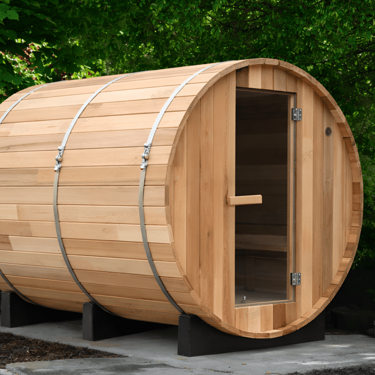 Barrel Sauna 1800 x 3000mm | 6-8 Person