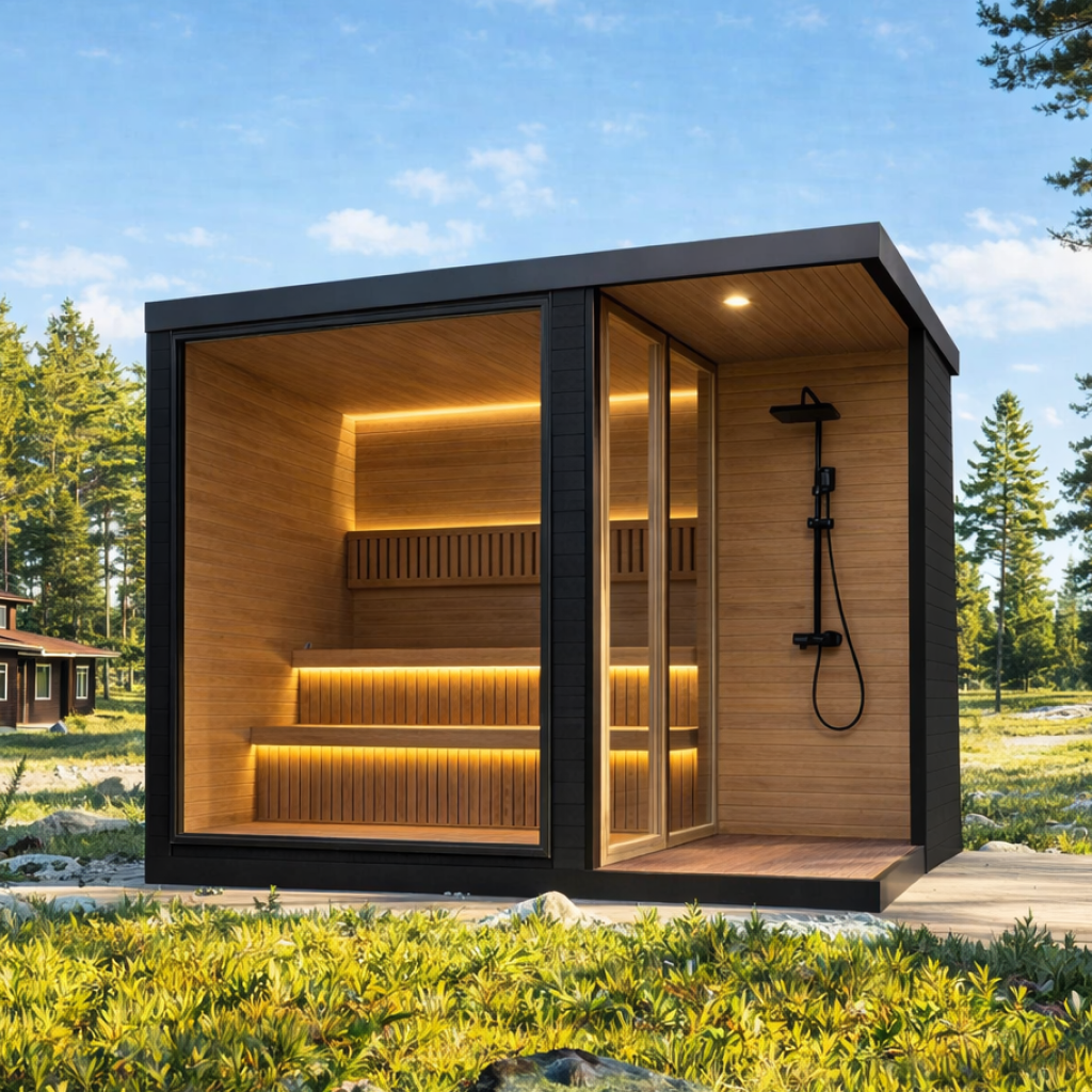 Combo Sauna & Shower Rooms