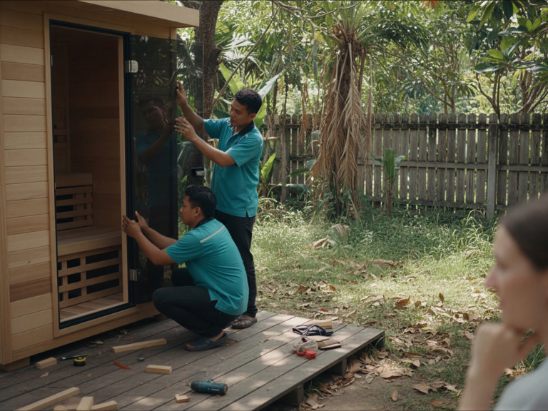 Installing a Sauna in Thailand: What You Need Ready Before We Arrive