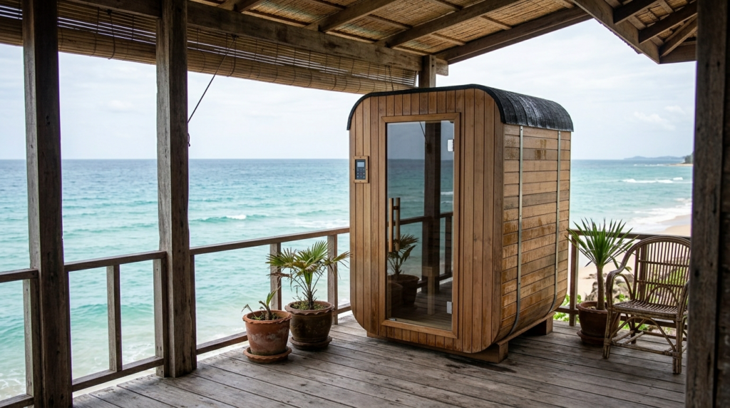 Custom Cube Sauna — 2 Person