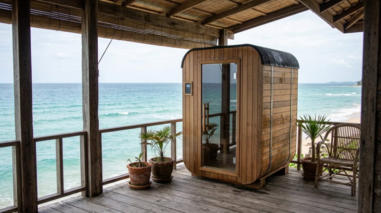Custom Cube Sauna — 2 Person