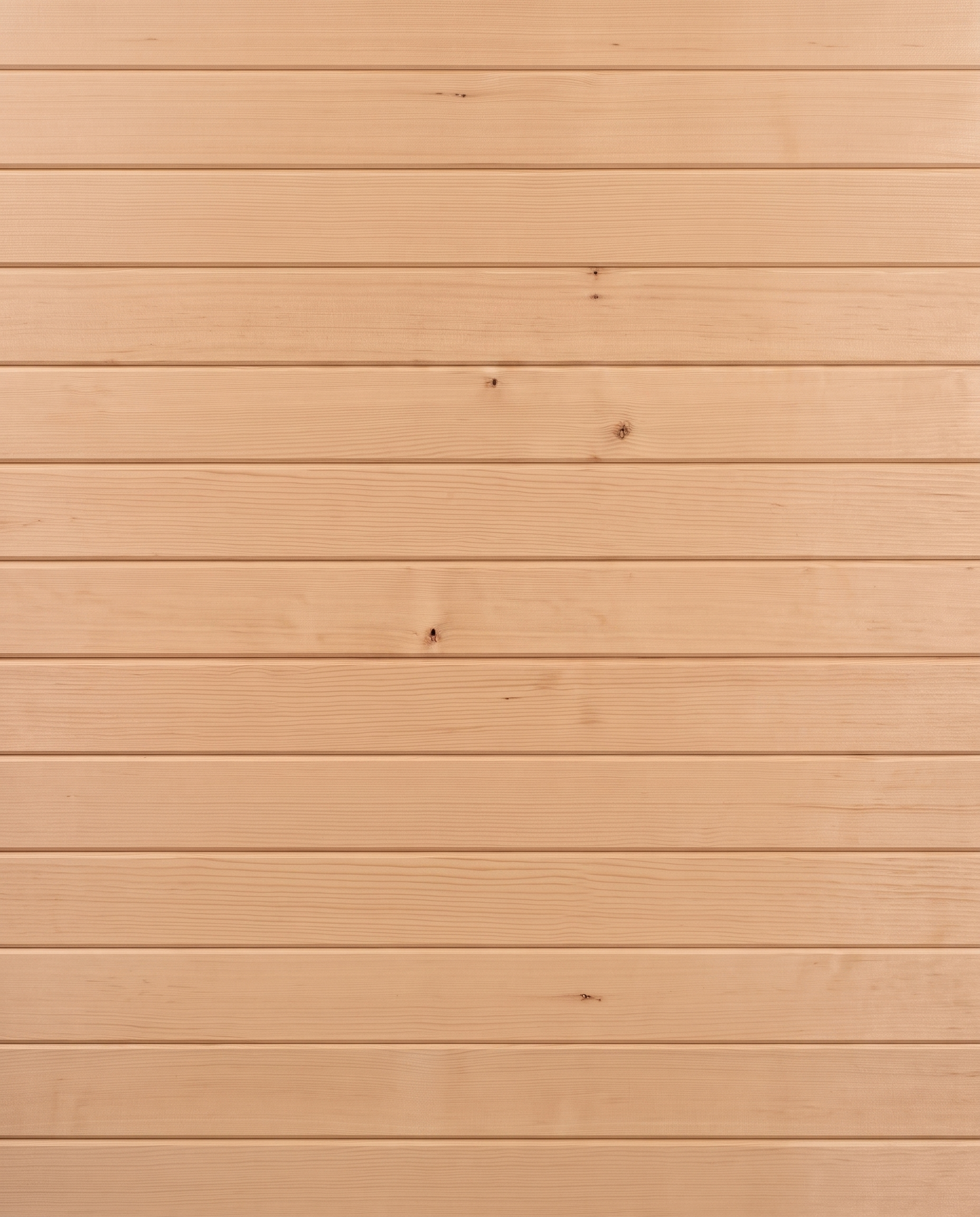 Japanese Cedar sauna timber, pale honey grain