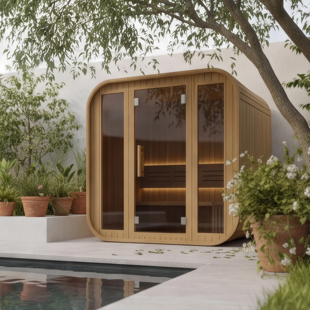 Cube sauna