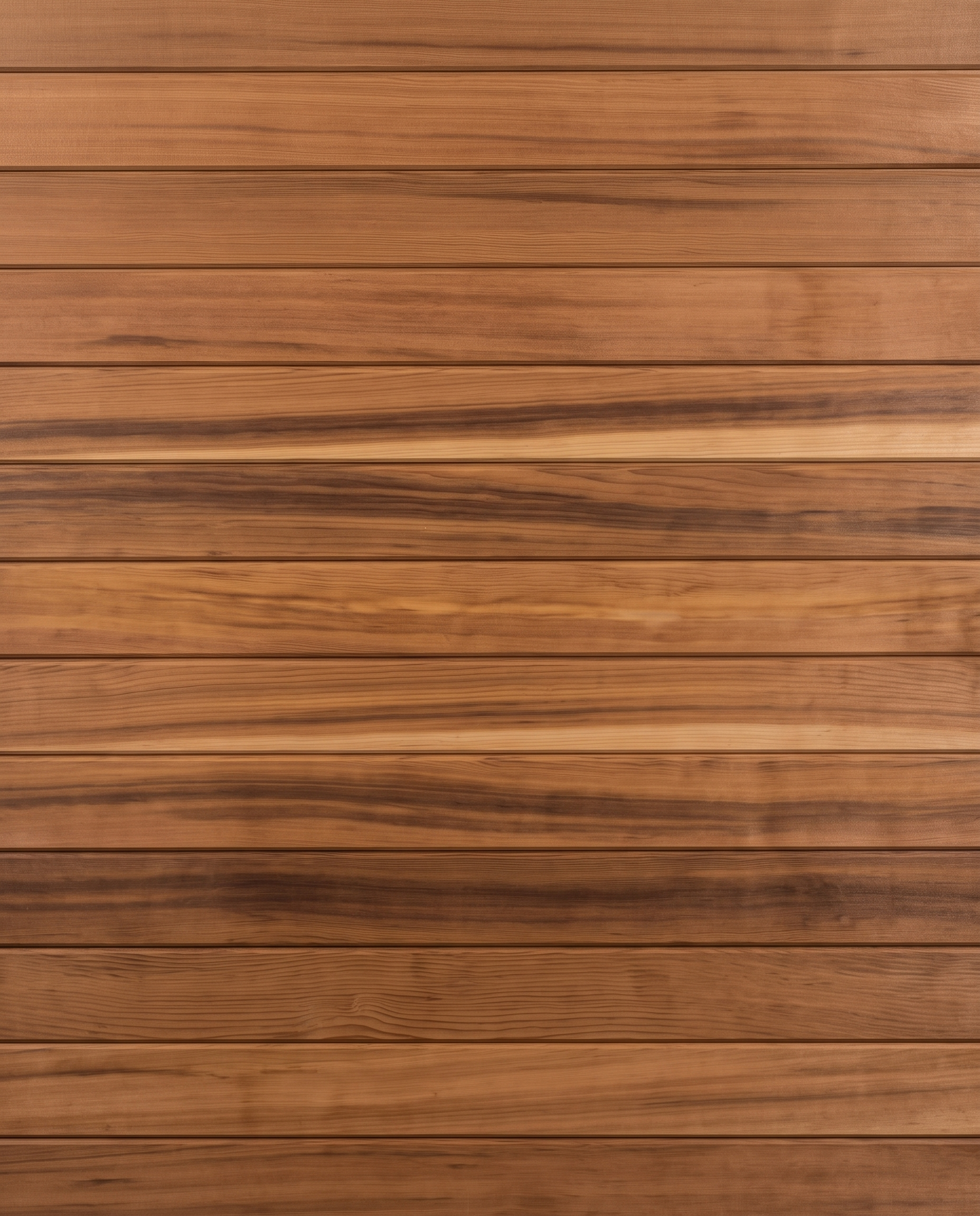 Red Cedar sauna timber, warm red-brown tone