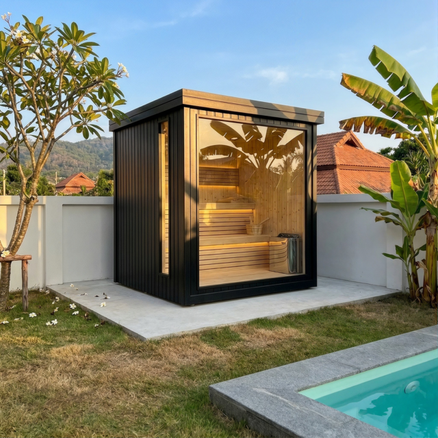 RonYen Outdoor Square Sauna — photo 23