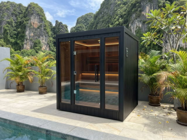 RonYen Outdoor Square Sauna — photo 14