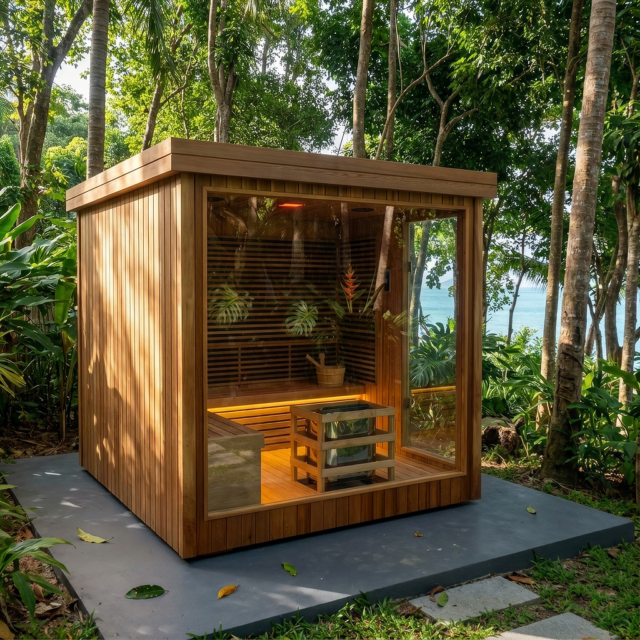 RonYen Outdoor Square Sauna — photo 28
