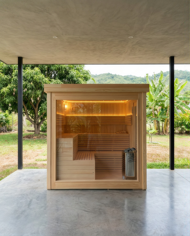 RonYen Outdoor Square Sauna — photo 31