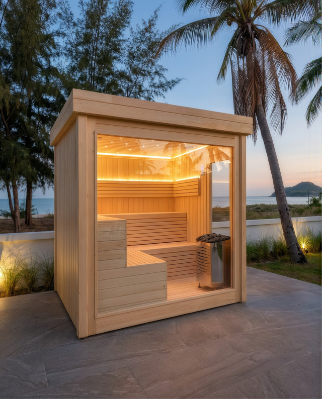 RonYen Outdoor Square Sauna — photo 32
