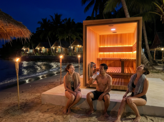 RonYen Outdoor Square Sauna — photo 35