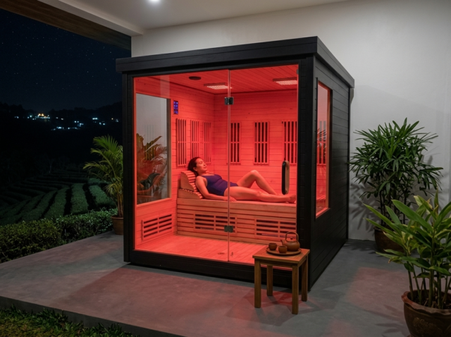 RonYen Outdoor Square Sauna — photo 16
