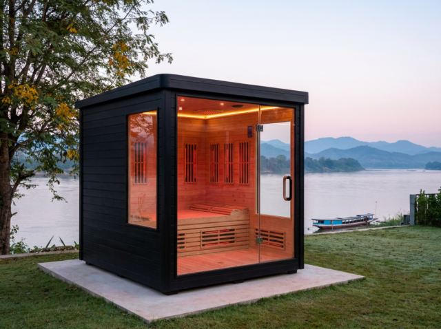 RonYen Outdoor Square Sauna — photo 30