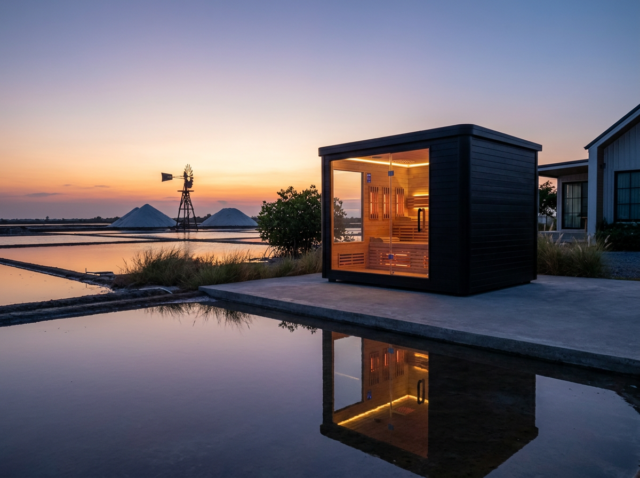RonYen Outdoor Square Sauna — photo 36
