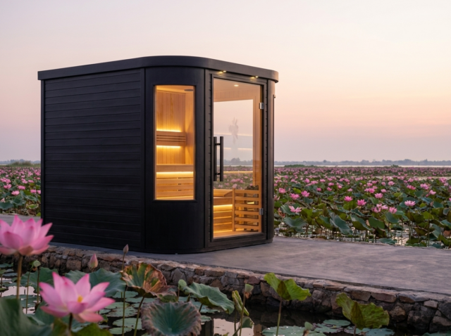 RonYen Outdoor Square Sauna — photo 18